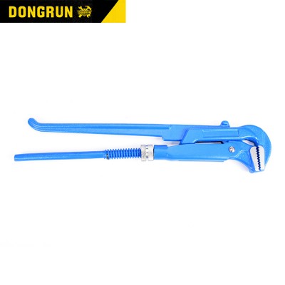 Good quality completed price custom pipe wrench sizes  pipe spanner