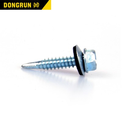 Fiber cement Steel hex  board hex head self drilling screw