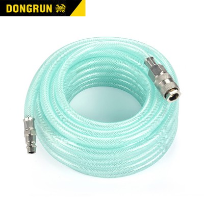 Hot selling 50ft garden hose car canvas pvc silicon nylon braided high temperature flexible water hose pipe