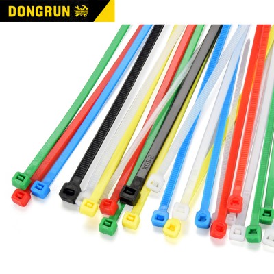 High Precision Self-Locking Colorful Nylon Plastic Wire Zip Cable Ties